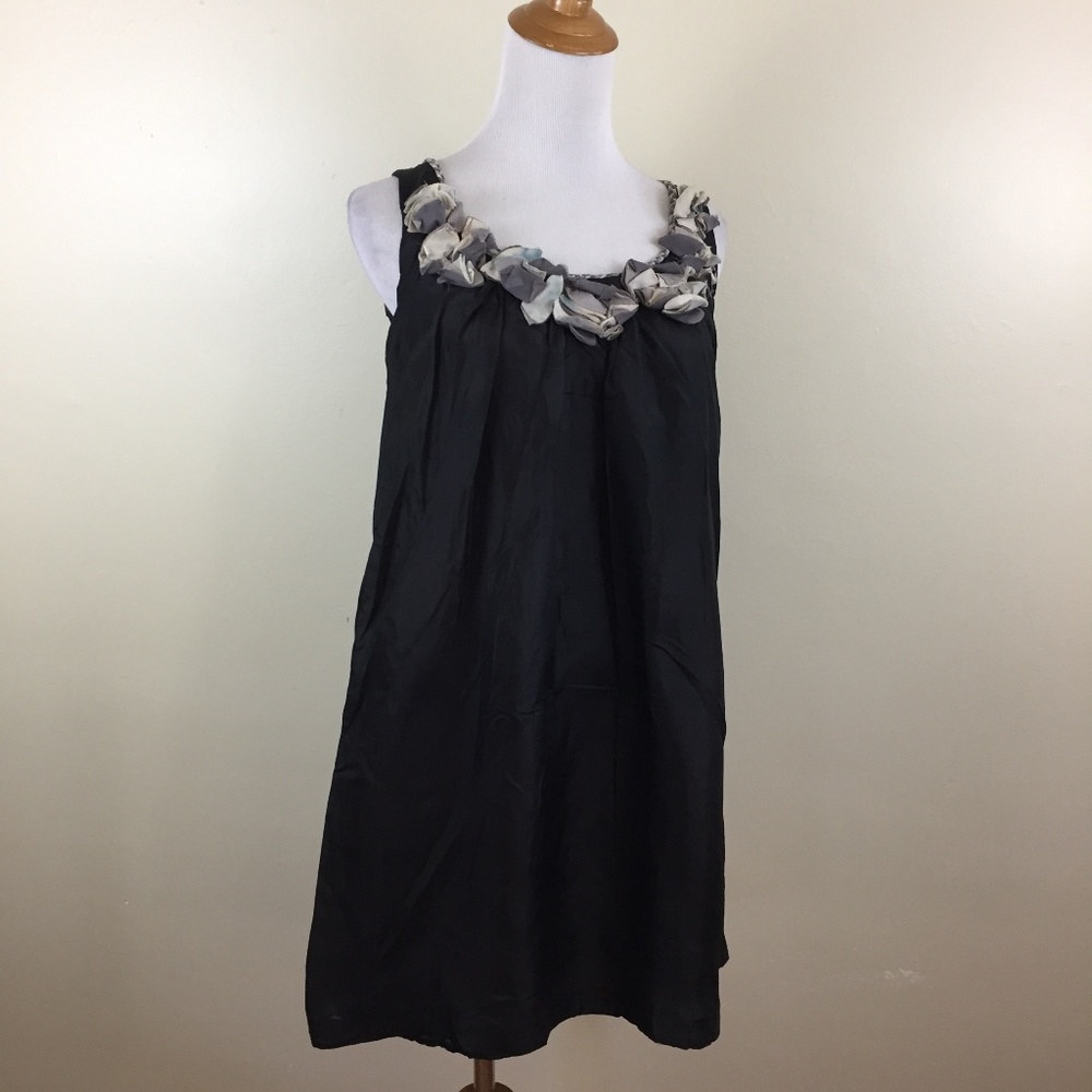 NWT MM MISS ME COUTURE Rosette Collar Dress Top